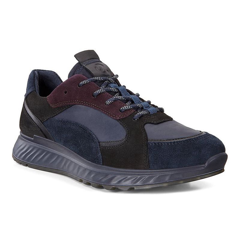 Men Casual Ecco St.1 M - Sneakers Blue - India YSDPAG719